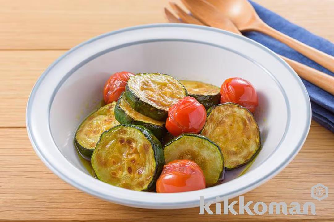 Sauteed Zucchini in Sauce