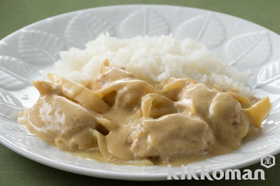 Soymilk Chicken Fricassee