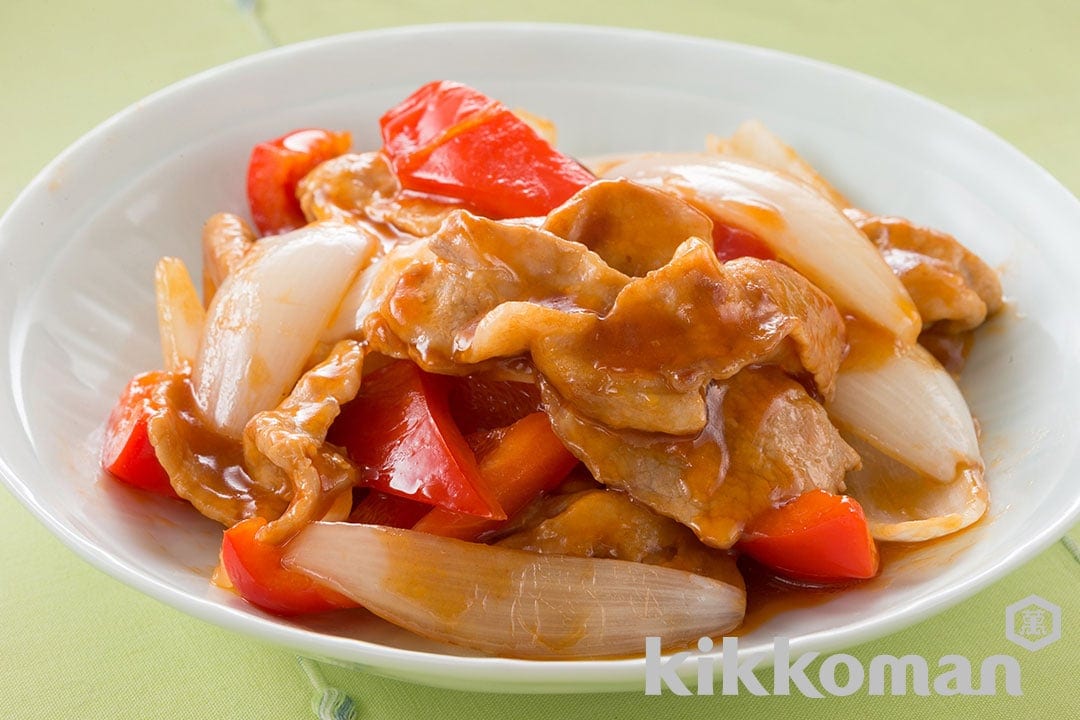 Sweet Vinegar Pork Stir-fry