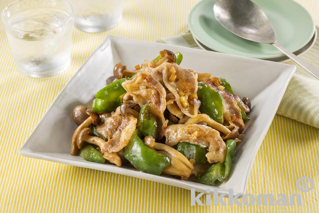 Fragrant Pork and Green Pepper Saute