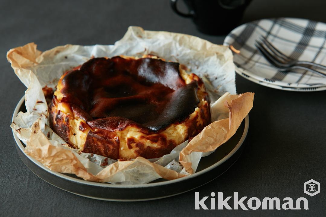 Basque-Style Soymilk Cheese Cake