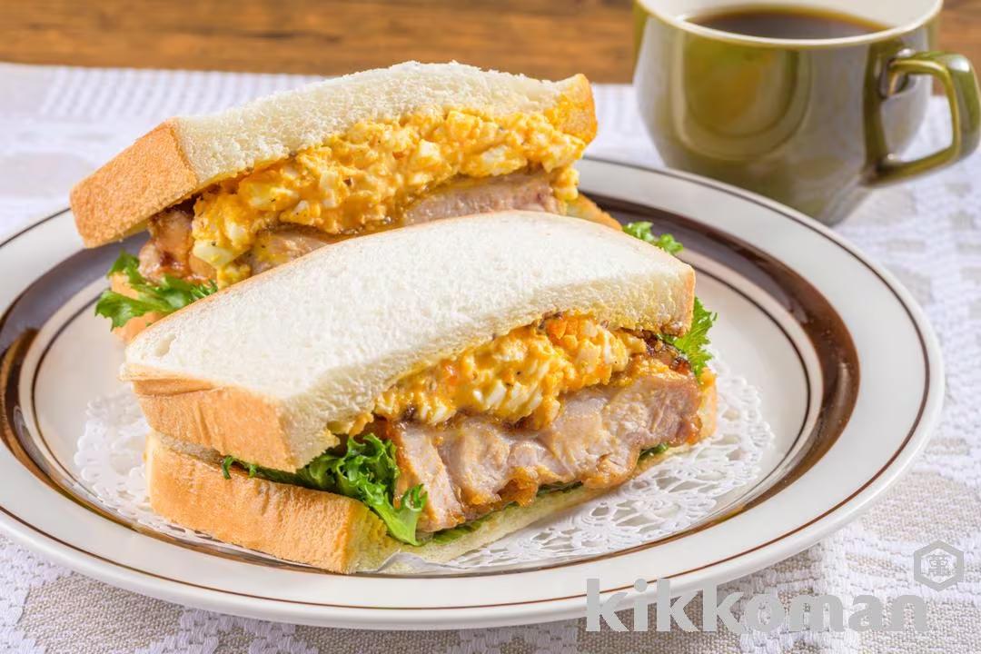 Teriyaki Chicken and Egg Sandwich