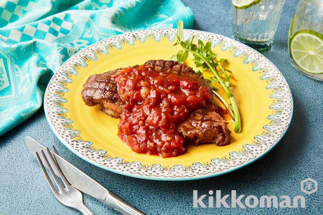 Pan-Fried Steak with Monkey Gland Sauce