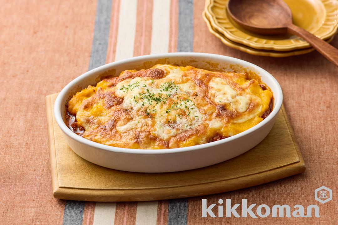 Meat Gratin with Mashed Kabocha Squash