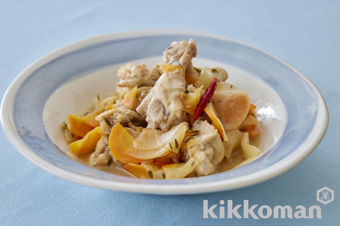 Braised Chicken Drumettes with Sweet Vinegar Dressing