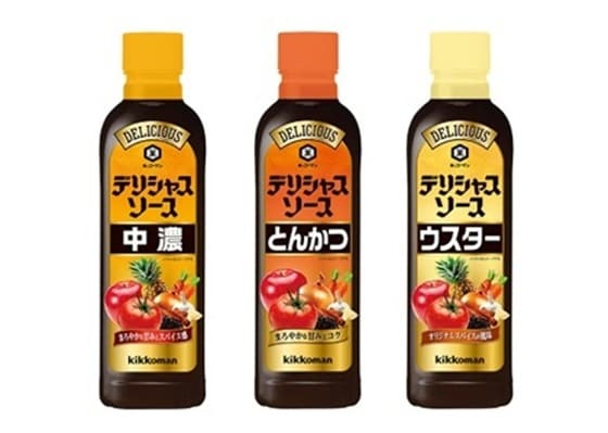 "Kikkoman Delicious Sauce" series sold in Japan