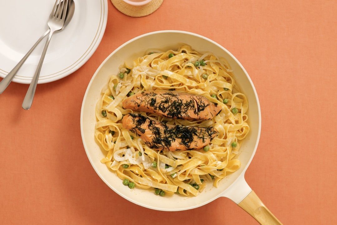 One-Pan Creamy Fettuccine