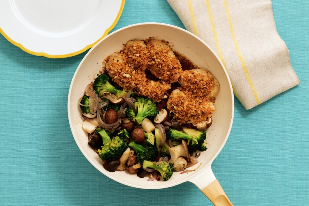 One-Pan Crispy Chicken