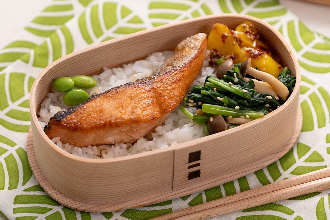 Teriyaki Salmon Bento