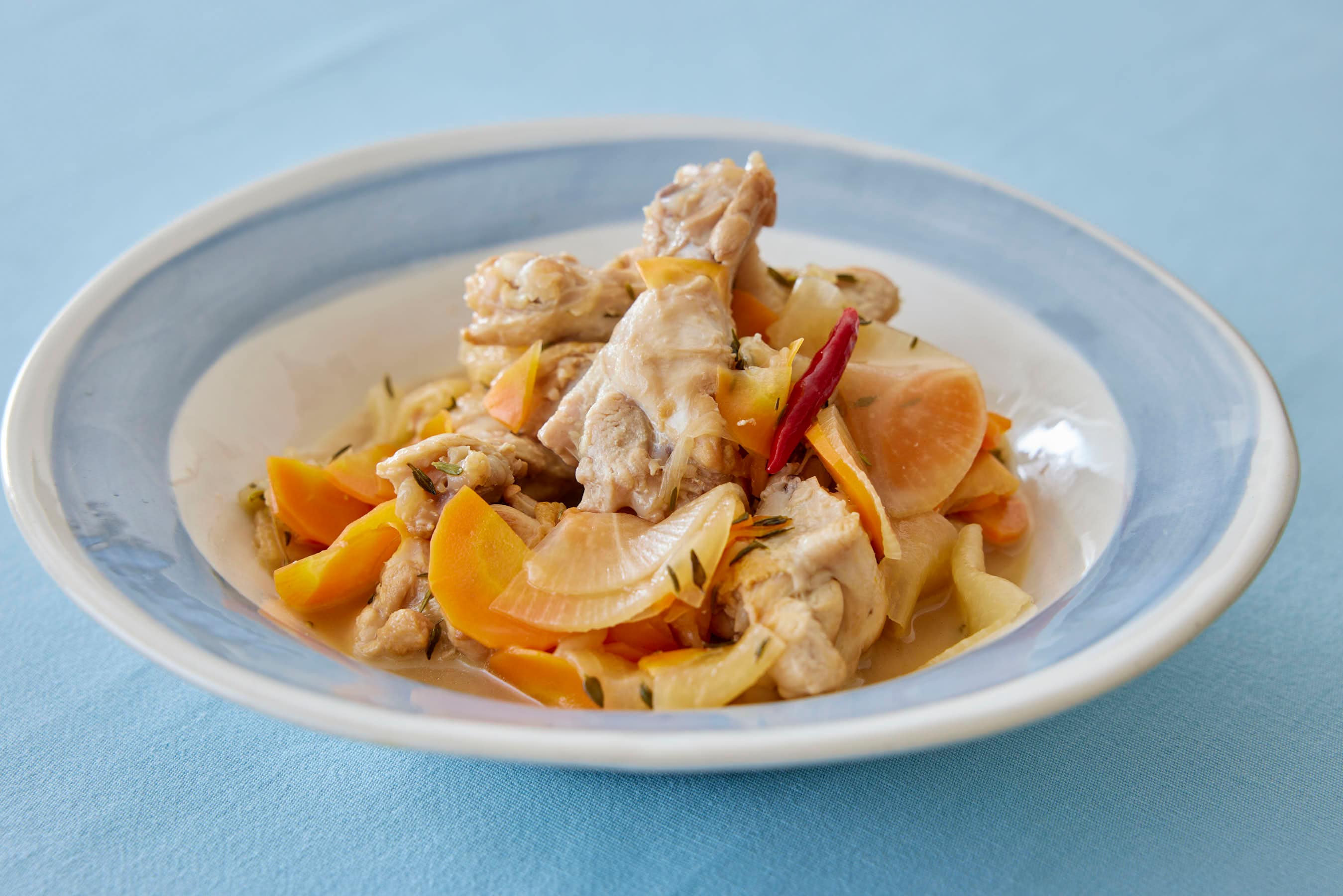 Braised Chicken Drumettes with Sweet Vinegar Dressing