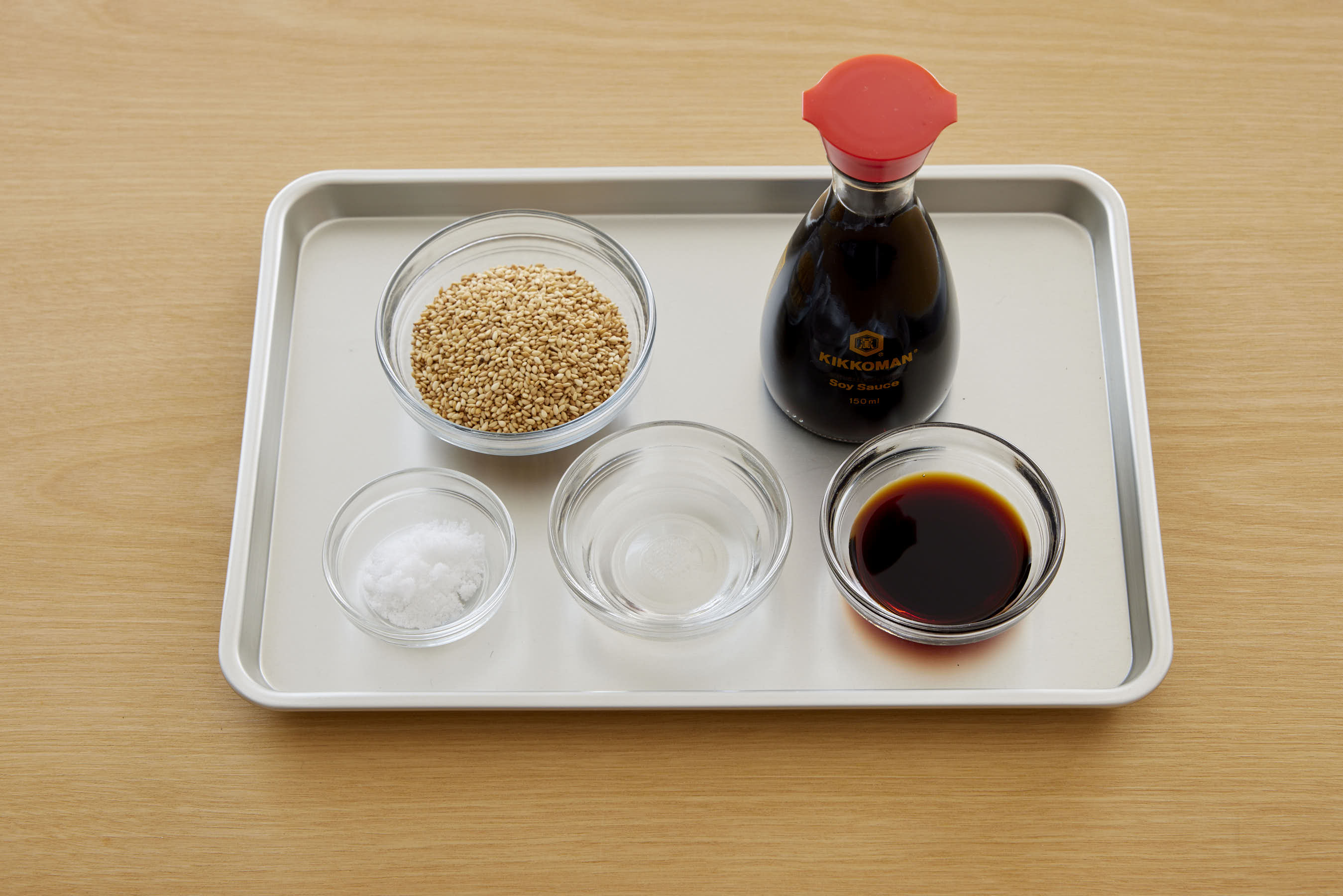 Seasonings on a trey