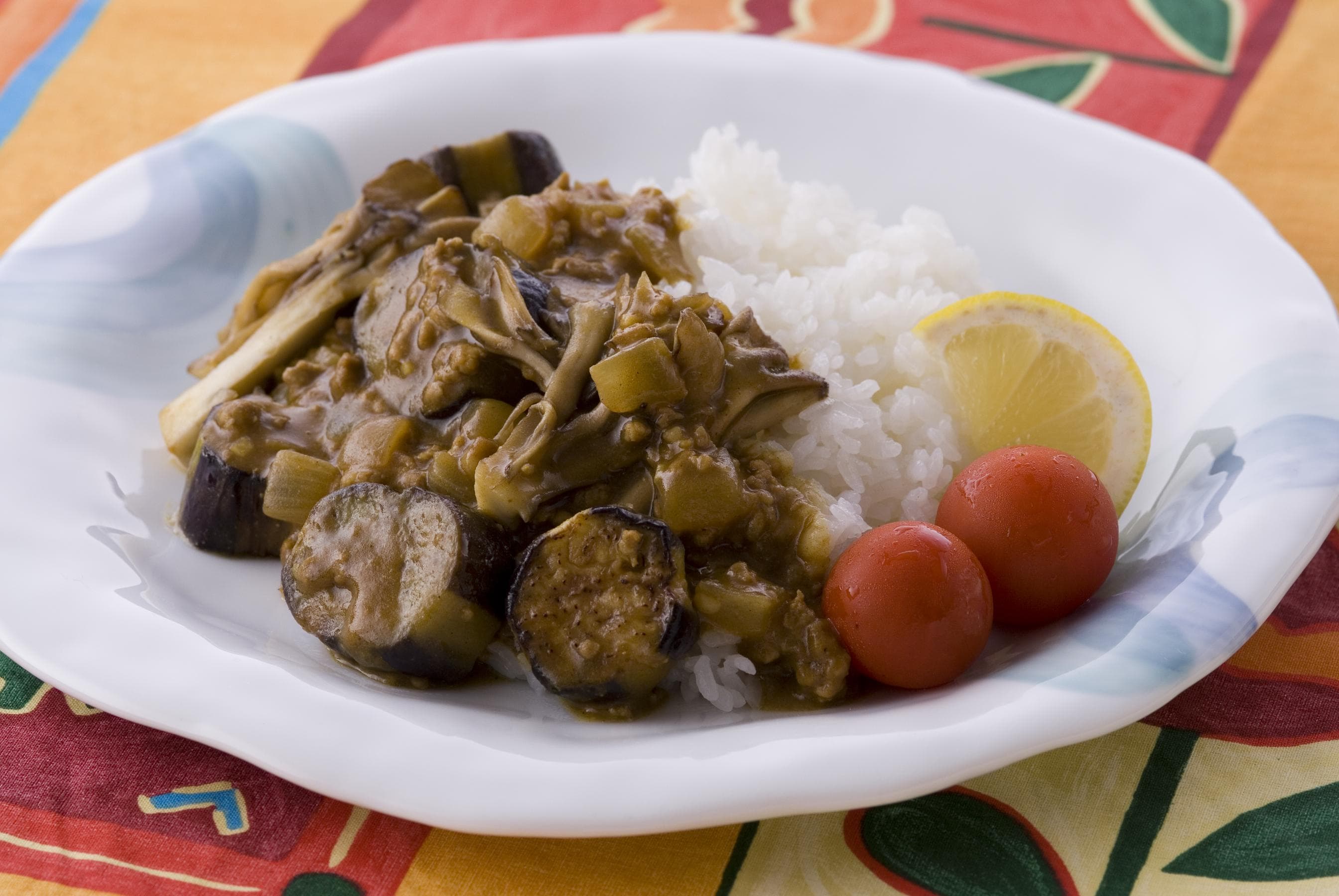 Ground Pork and Japanese Eggplant Curry