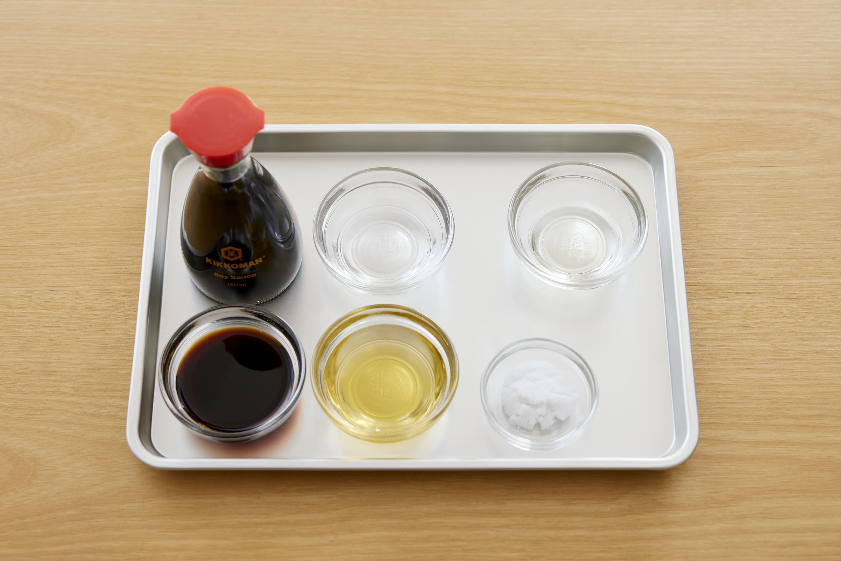 Seasonings on a trey