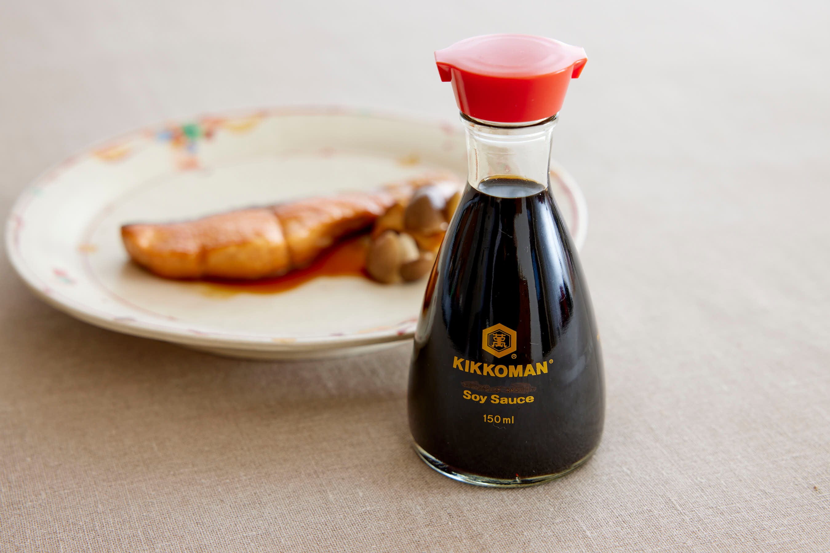 Teriyaki Salmon with Kikkoman Soy Sauce