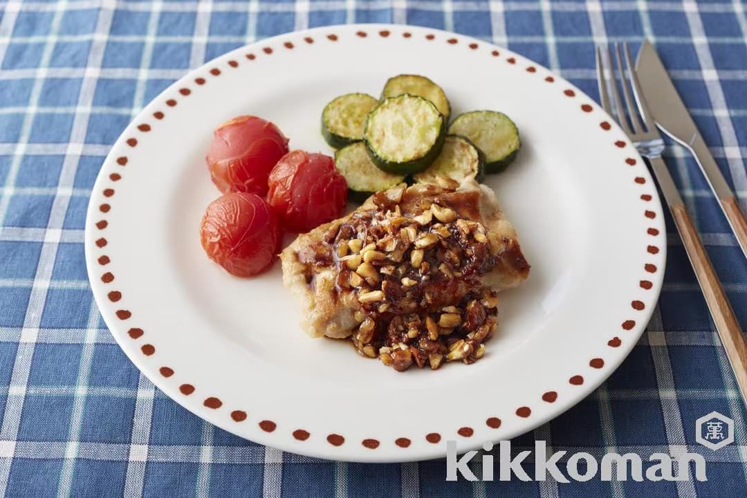 Teriyaki Chicken Breast with Nuts