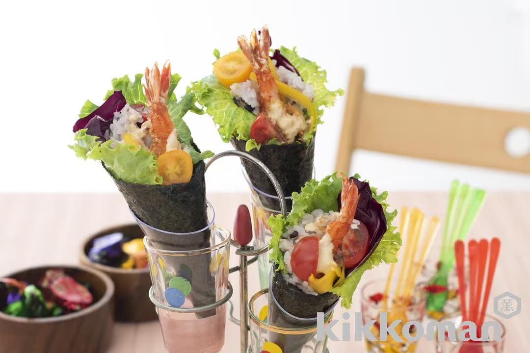 Fried Shrimp Temaki