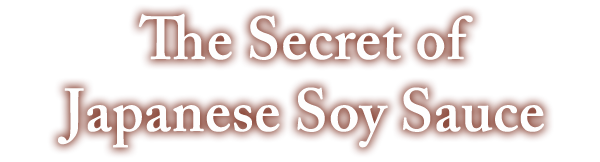 The Secret of Japanese Soy Sauce