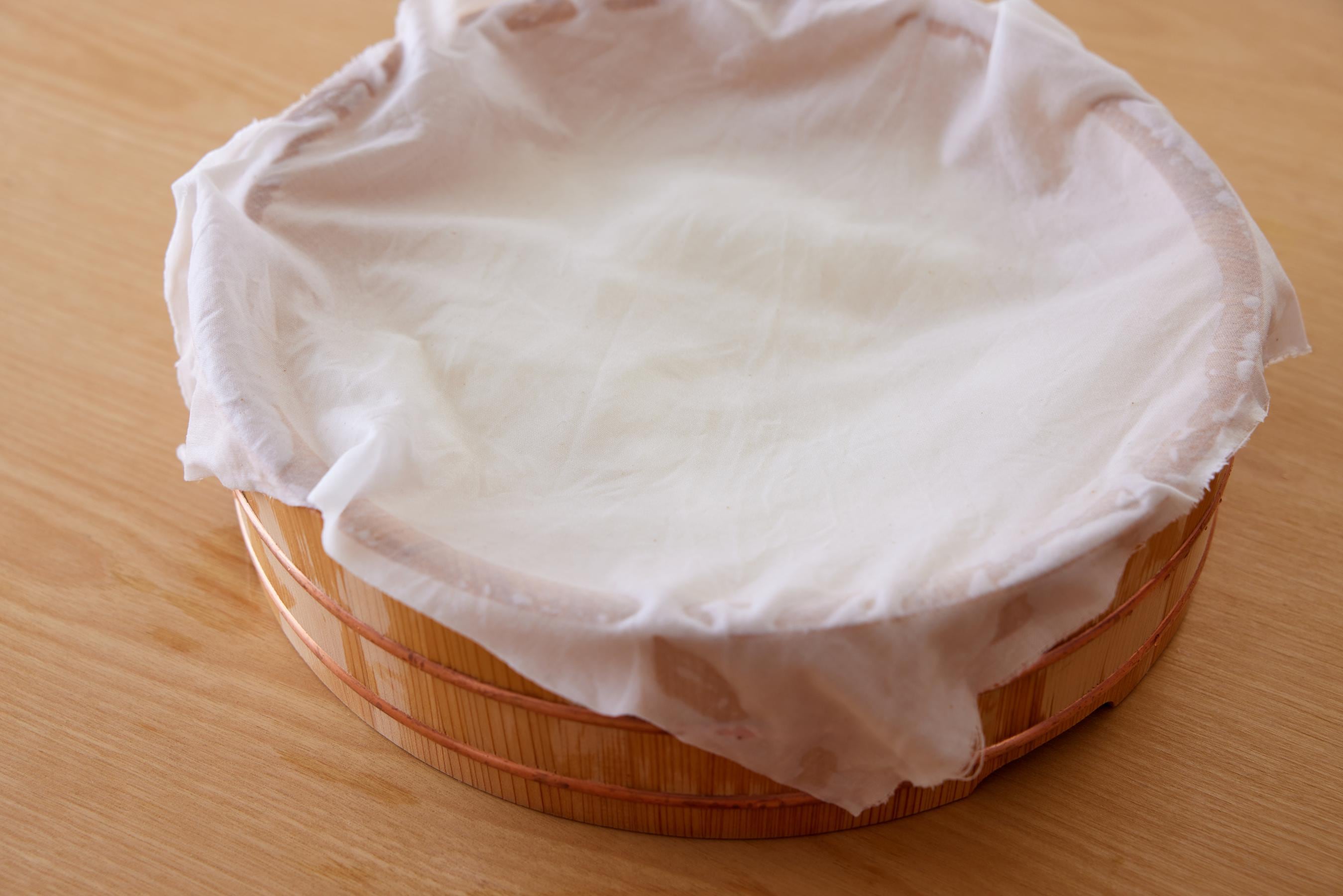 covering the rice tab with a cloth
