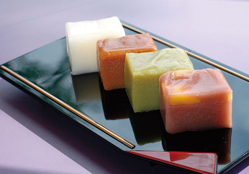 Uiro steamed rice cakes