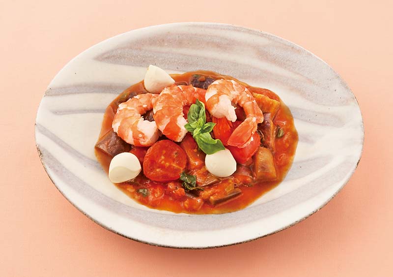 Eggplant with Fresh Tomato Sauce