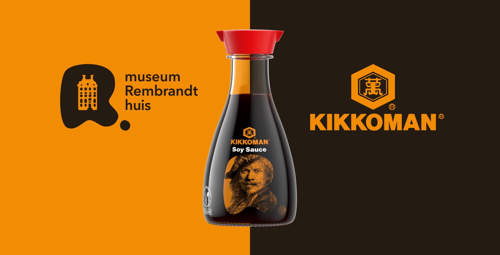 Kikkoman x Rembrandt House commemorative dispenser