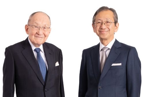 キッコーマン名誉会長茂木友三郎、社長中野祥三郎