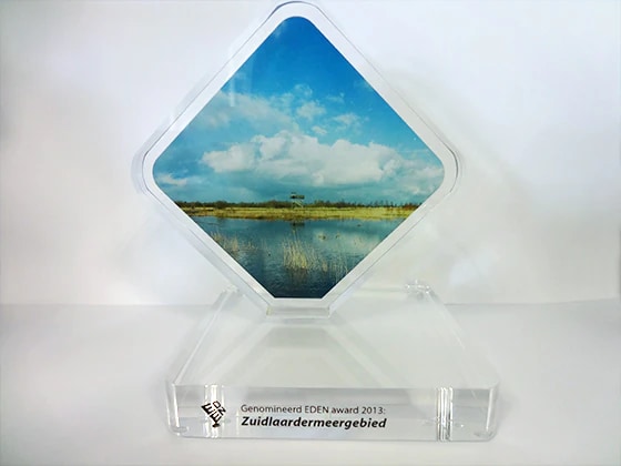 “EDEN award 2013” commemorative shield