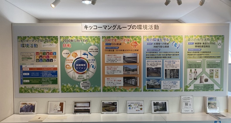 Panel exhibition “Kikkoman group's environmental activities”