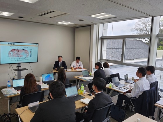 New employee training at Kikkoman