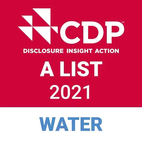 CDP™ DISCLOSURE INSIGHT ACTION A LIST 2021 WATER