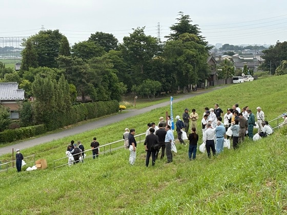 江戸川クリーン大作戦（2026年5月、野田市内）