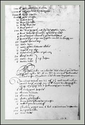 寛文年間（1661－1673）の醤油輸出記録（オランダ・ハーグ国立中央文書館蔵）