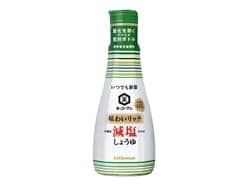 「キッコーマン　いつでも新鮮　味わいリッチ減塩しょうゆ」２００ｍｌ