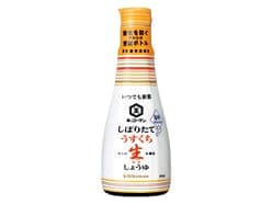 「キッコーマン　いつでも新鮮　しぼりたてうすくち生しょうゆ　200ml」