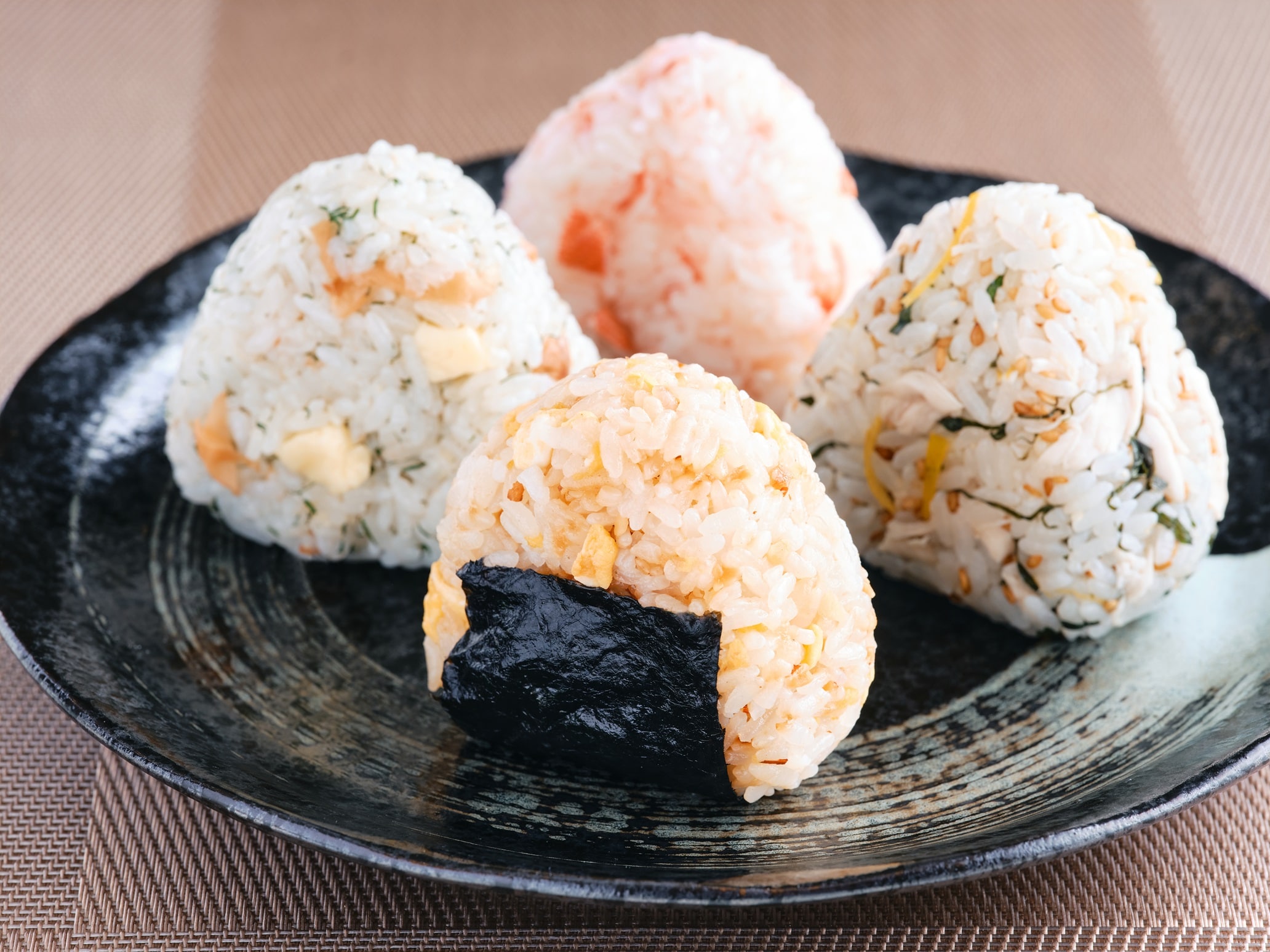 おにぎり4種