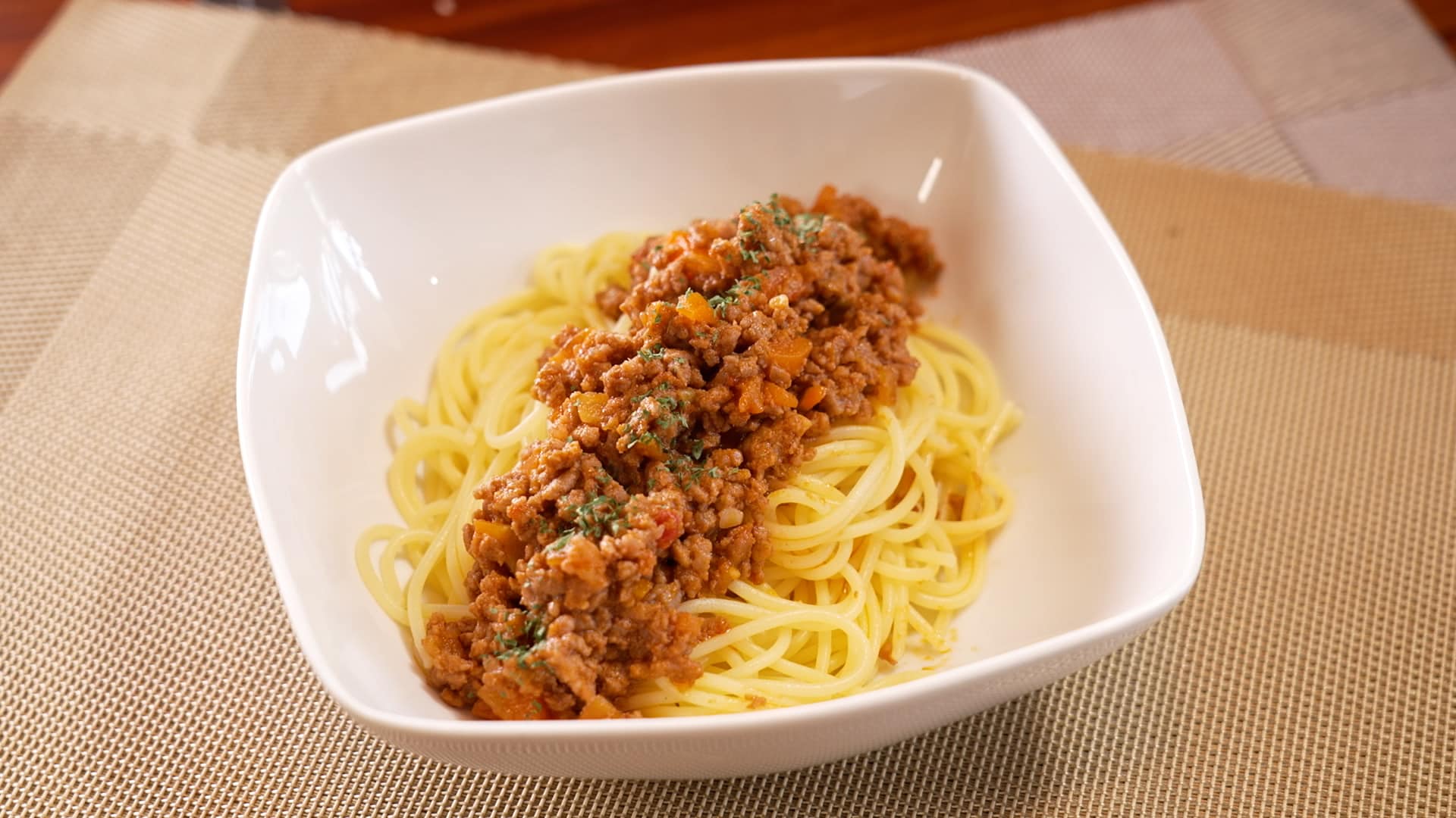 おばあちゃんのミートパスタ