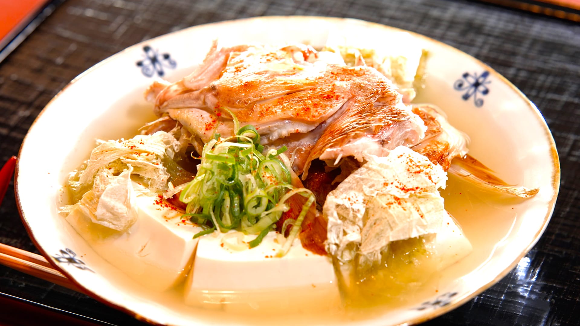 甘鯛と豆腐の汁もの