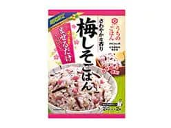 あつあつごはんに混ぜるだけ！ 「キッコーマン　うちのごはん　混ぜごはんの素」シリーズから 「梅しそごはん」新発売！