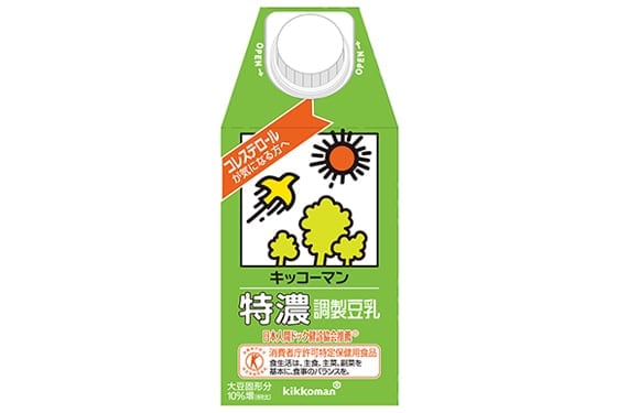 コレステロールが気になる方におすすめ！ 特定保健用食品「キッコーマン　特濃調製豆乳」 手軽に使える500mlサイズ新発売！