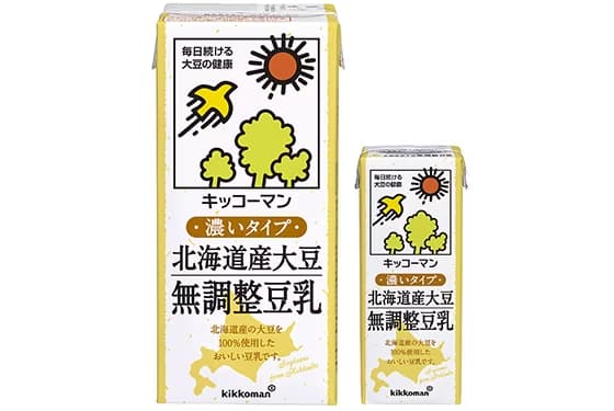 北海道産大豆100％使用！濃いタイプのプレミアム豆乳！ 「北海道産大豆　無調整豆乳」新発売！