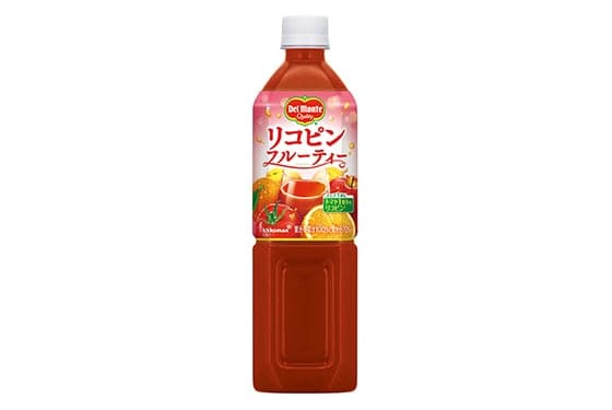 “トマトジュースが苦手”な方でも気軽にリコピンが摂れる! 「デルモンテ リコピンフルーティー」新発売!