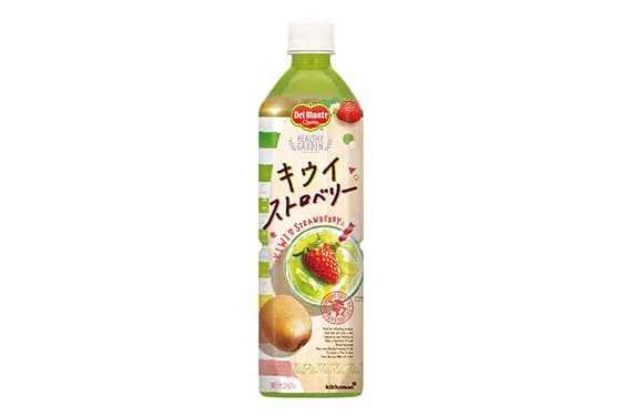 キウイといちごの、爽やかな酸味とほのかな甘みのシンフォニー！ 「デルモンテ　HEALTHY GARDEN　キウイストロベリー」新発売！