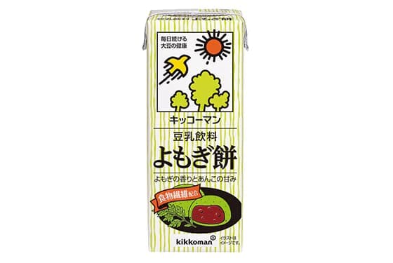 “和スイーツ”感覚で飲める豆乳飲料！ 「豆乳飲料　よもぎ餅」200ml新発売！