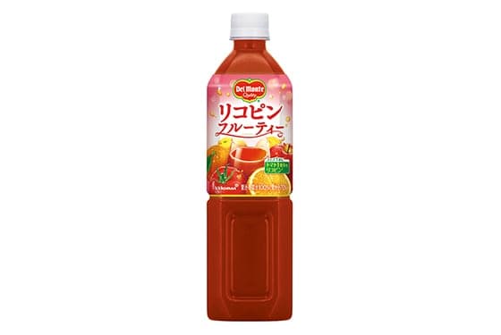 “トマトジュースが苦手”な方でも気軽にリコピンが摂れる！ 「デルモンテ リコピンフルーティー」新発売！