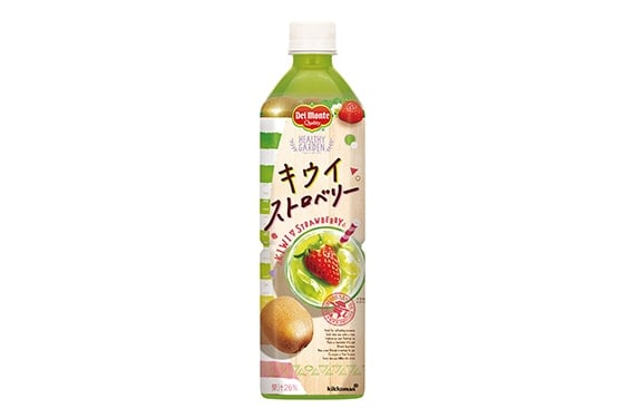 キウイといちごの、爽やかな酸味とほのかな甘みのシンフォニー!「デルモンテ HEALTHY GARDEN キウイストロベリー」新発売!