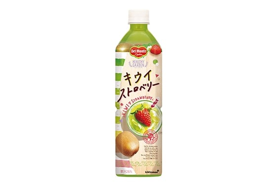 キウイといちごの、爽やかな酸味とほのかな甘みのシンフォニー！「デルモンテ　HEALTHY GARDEN　キウイストロベリー」新発売！