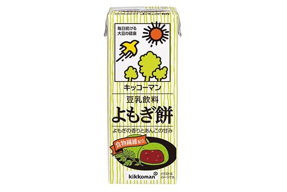 “和スイーツ”感覚で飲める豆乳飲料! 「豆乳飲料 よもぎ餅」200ml新発売!