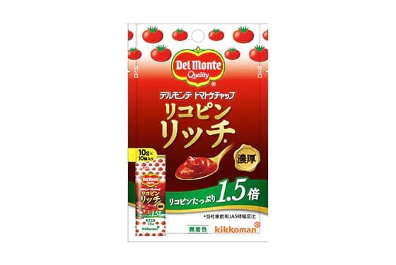 収納しやすく、お弁当にも便利！ 「デルモンテ リコピンリッチ（R）トマトケチャップ」に 使い切りタイプのミニパック新発売！