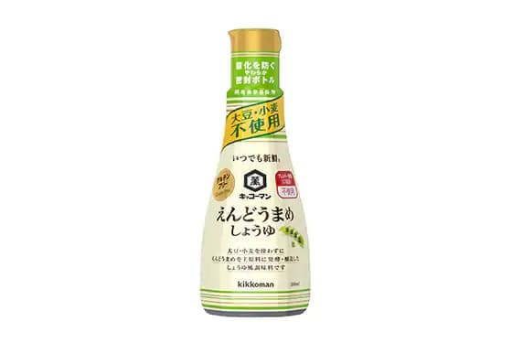 大豆・小麦の代わりに“えんどうまめ”を使用した 「キッコーマン　いつでも新鮮（R）えんどうまめしょうゆ」 販売ルートを全国のスーパーマーケット等に拡大！