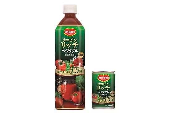 “デルモンテ リコピンリッチ（R）シリーズ”から 「リコピンリッチ（R）ベジタブル 野菜飲料」新発売！